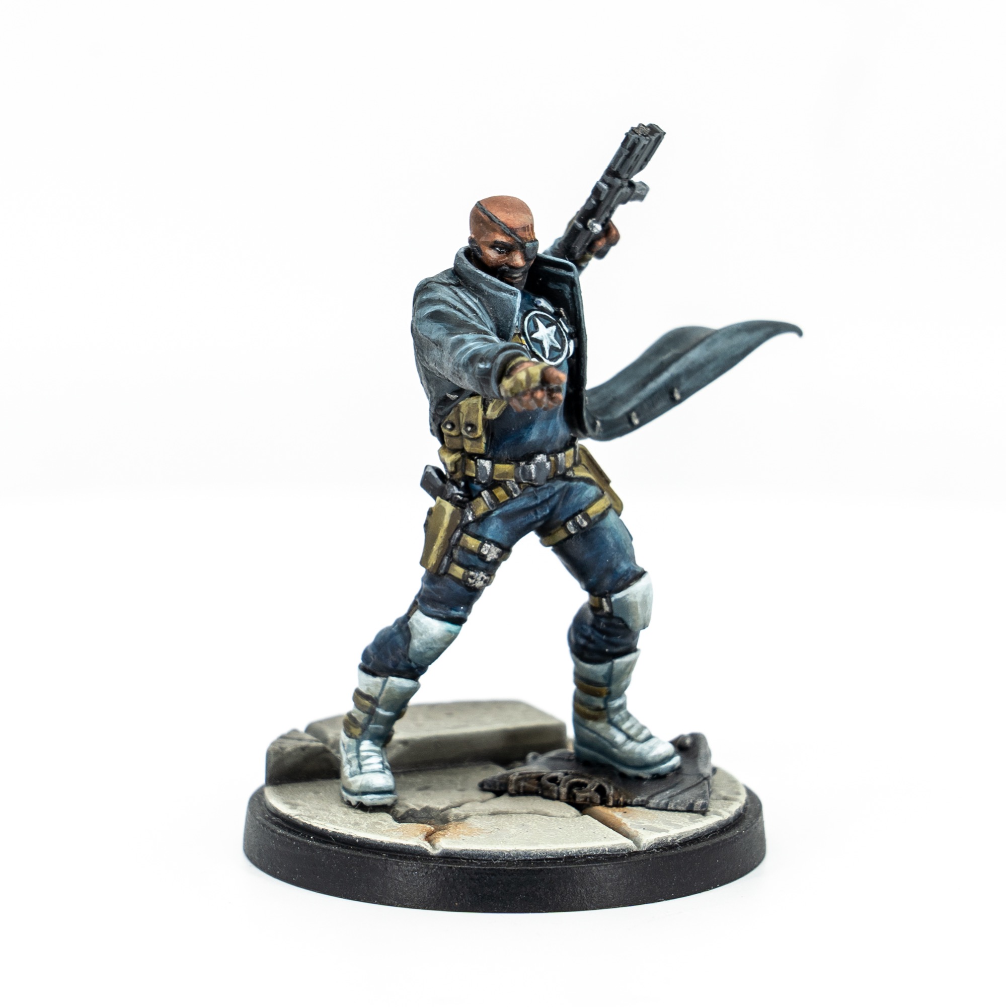 Marvel Crisis Protocol : Nick Fury JR and Shield Agents Character Pack